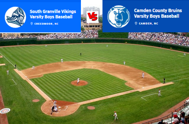 South Granville vs Camden County
NCHSAA Baseball Championships
🔴📺 bit.ly/hs-beseball
📅 today
🕐 6p.
The Camden County Bruins (Camden, NC) varsity baseball team has a home playoff game vs. South Granville Vikings (Creedmoor, NC)
#SouthGranville #vs #CamdenCounty