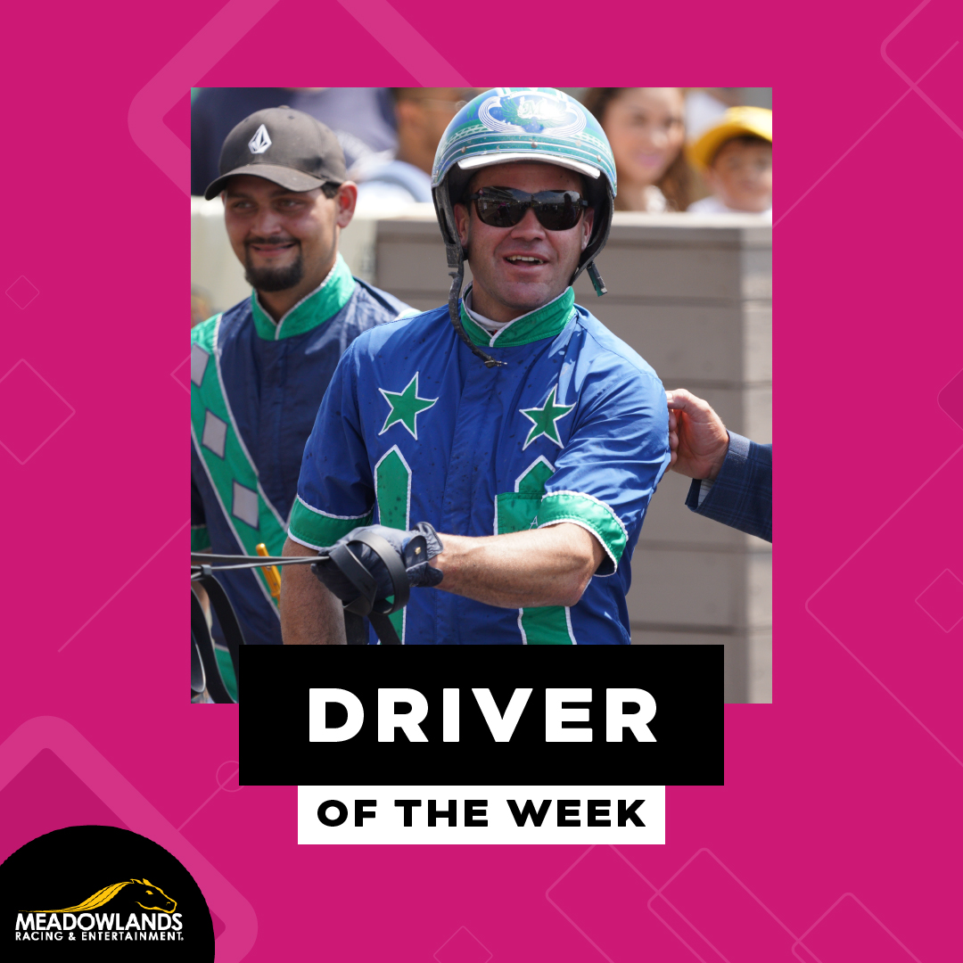 TheMeadowlands's tweet photo. Our Driver of the Week (5/12)
@mccarthya86
πΈ21 β 4-5-0 .323
πΉSaturday Natural Hattrick
πΈDrives #1 Hambo prospect Volume Eight
#DriverOfTheWeek #HarnessRacing #PlayBigM https://t.co/xsMdfwo32I