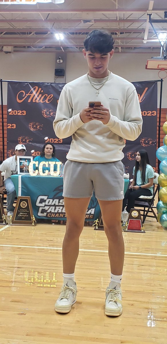 Congratulations Alejandro Vasquez  - he signed a scholarship with Coastal Carolina today to run Track. We are proud of you.
Once a Coyote,  Always a Coyote!!!