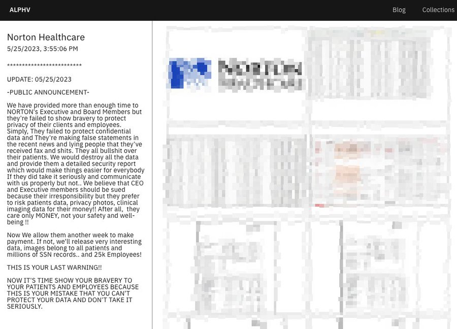 Norton Healthcare Siber Saldırısı