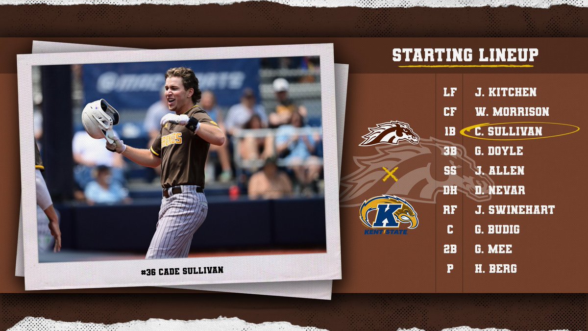 ashleighxcash's tweet photo. Over in the MAC Championship, we’re a few minutes away from our first elimination game of the series. 

#2 Central Michigan takes on #4 Western Michigan.

 Here are your starting lineups.

#MACChampionship
#CBCMACTourney https://t.co/wW2wzXIdPU