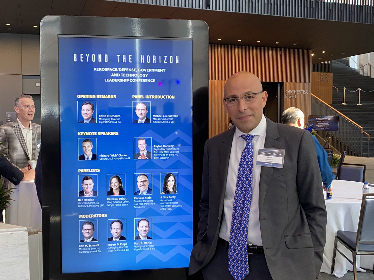 Michael Niggel and Mehdi Cherqaoui were excited to participate in KippsDeSanto &amp; Co. "Beyond The Horizon" leadership conference yesterday.. What a great event! #leadership #event #ACT1inACTION