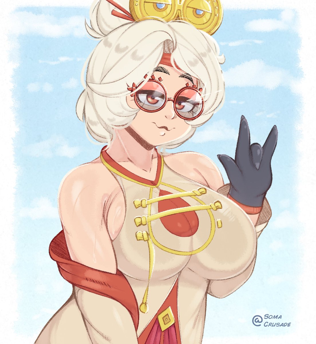 Soma_Crusade's tweet photo. β€οΈ The waifu of the moment, #Pyrah π
I'm playing the #BreathoftheWild lately and I'm glad to know that one of their best characters would have a 200% upgrade in #TearsOfTheKingdom . Hope you like it
#TheLegendOfZelda #ArtistOnTwitter #fanart #digitalart https://t.co/EeOM4PsJTv