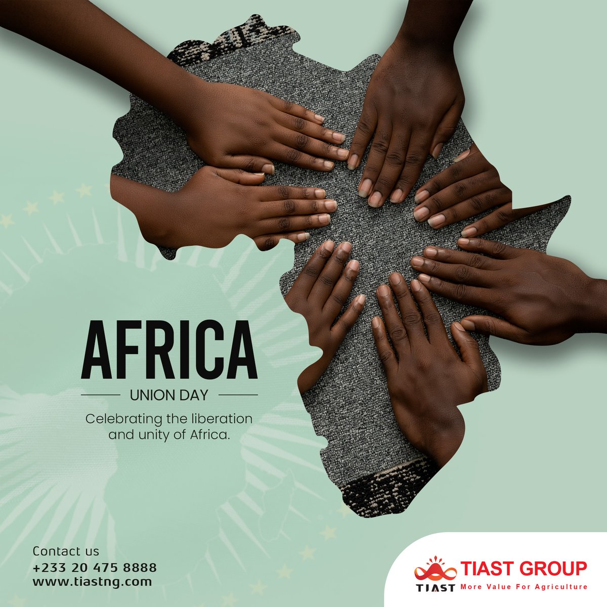 tiastgroupng's tweet photo. African Union Day!
A day to commemorate the strength and resilience of the African continent.
#AfricaUnionDay #transformation #africa #africa #union #AfricaUnionDay #UnityInAfrica #AfricanUnitY #ProgressInAfrica #AfricanPride #PanAfricanism #SolidarityInAfrica #AfricaRising https://t.co/OzgJ5QD82n