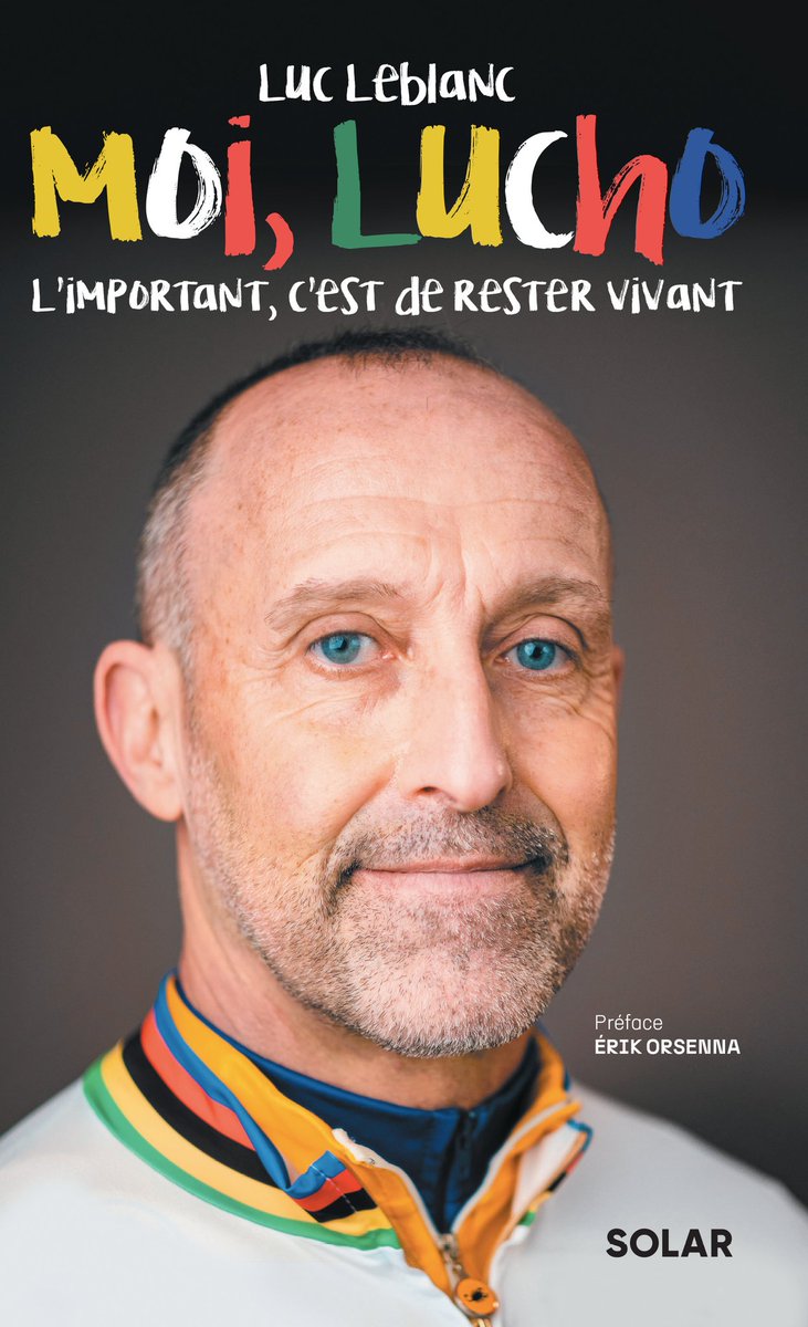 NewsPeopleSport's tweet photo. Cher(e)s Ami(e)s,
#SportsAndPeopleNews vous fait Gagner la #Bio de #LucLeblanc : "Moi, Lucho, L'Important C'est De Rester Vivant" (@SOLAReditions), coécrit avec #GuyRoger, Grand Journaliste @lequipe.
Pour Jouer :
✅ Retweet et Follow @NewsPeopleSport
🍀 TAS 30 Mai 2023 😊👏👏 https://t.co/PQcBXy1o49