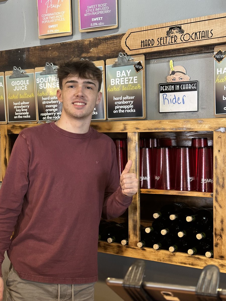 Everyone’s favorite Food Runner is graduating Friday! As Valedictorian no less. 

Thursday 5/25, he gets ALL the tips!

Come enjoy 80s Metal Trivia with <a href="/ALostrich/">Matt Mitchell</a> at 7:30 or an early dinner. Either way; bring that wallet and generous tips!

(Also, he’s totally not in charge.)