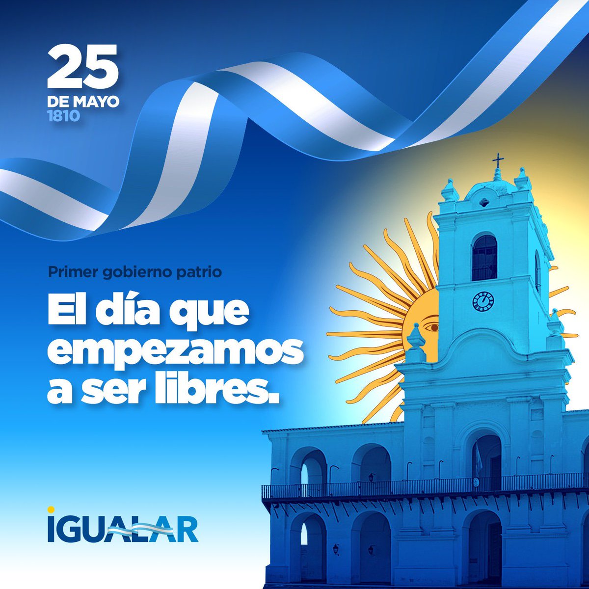 Un pueblo se hace grande, cuando lucha por los ideales de la libertad, la independencia y el patriotismo.

Sigamos el ejemplo de quienes dieron el primer paso para construir nuestro país y seamos protagonistas y artífices de los destinos de nuestra nación.

Viva la Patria!