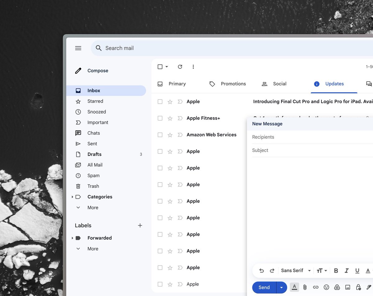 hanfiev's tweet photo. Today, I attempted to declutter the Gmail interface using their previous version of ARC Boost, and now they've just unveiled Boost 2.0 🙂

https://t.co/LznEI2zwjd https://t.co/QukiaqlWnk