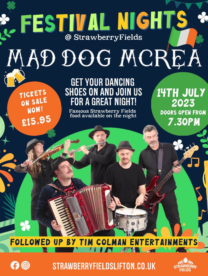 Mad Dog Mcrea (@maddogmcrea) on Twitter photo π£ NEW SHOW!
We return to <a href="/LiftonFarmShop/">Strawberry Fields Farm Shop and Restaurant</a> in Devon on Friday 14th July!
Tickets on sale now!
π β¦wberry-fields-farm-shop.myshopify.com/pages/mad-dog-β¦ π£ NEW SHOW!
We return to <a href="/LiftonFarmShop/">Strawberry Fields Farm Shop and Restaurant</a> in Devon on Friday 14th July!
Tickets on sale now!
π β¦wberry-fields-farm-shop.myshopify.com/pages/mad-dog-β¦