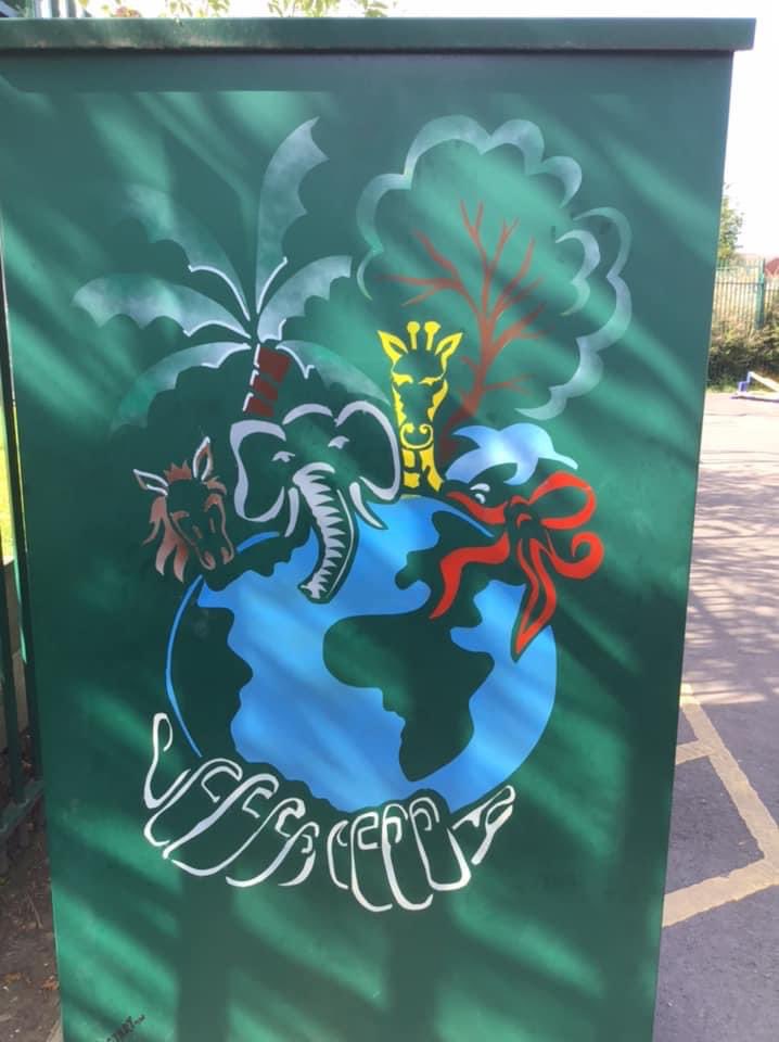 The end result ❤️
Thank you for inviting me on this project #BrynsaintPetersCofEprimaryschool