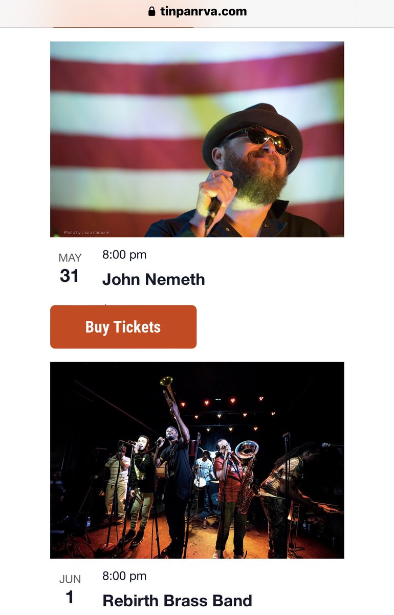 What’s happening <a href="/tinpanrva/">The Tin Pan</a>