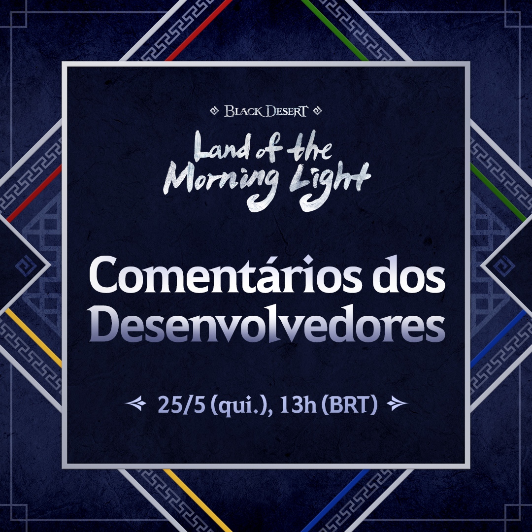 BDO_SA_BR's tweet photo. A história da Terra do Amanhecer comentada pelos criadores do Black Desert 💬
Confira o vídeo agora mesmo!

📌 https://t.co/Nrp3m6iufJ
#BlackDesert #MorningLight #DevCommentary #watchonyoutube https://t.co/7dnmOo7l8H