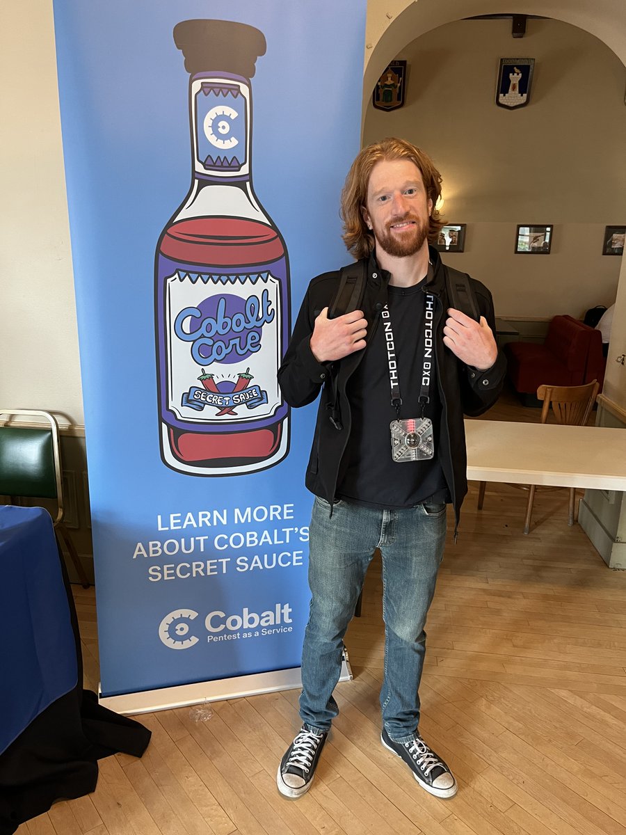 cobalt_io's tweet photo. ThotCon was a success! Our team had fun meeting with future Core Pentesters and held open on-the-spot interviews 🎉  We also got to hang out with one of our #CorePentesters, DJ Nelson! See you next year, Chicago! https://t.co/SaSDzKQU85
