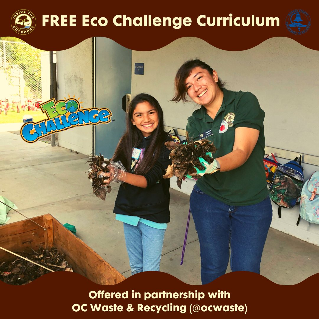 Inside the Outdoors (@itofoundation) on Twitter photo ECO CHALLENGE CURRICULUM for All Grades with <a href="/ocwaste/">OC Waste & Recycling</a> ! Have you registered to download your FREE curriculum?
NEW! We've shared this opportunity before, but now we've collected all the information you need in ONE place! Visit THIS page for everything!
ocde.us/ito/Pages/EcoC… ECO CHALLENGE CURRICULUM for All Grades with <a href="/ocwaste/">OC Waste & Recycling</a> ! Have you registered to download your FREE curriculum?
NEW! We've shared this opportunity before, but now we've collected all the information you need in ONE place! Visit THIS page for everything!
ocde.us/ito/Pages/EcoC…