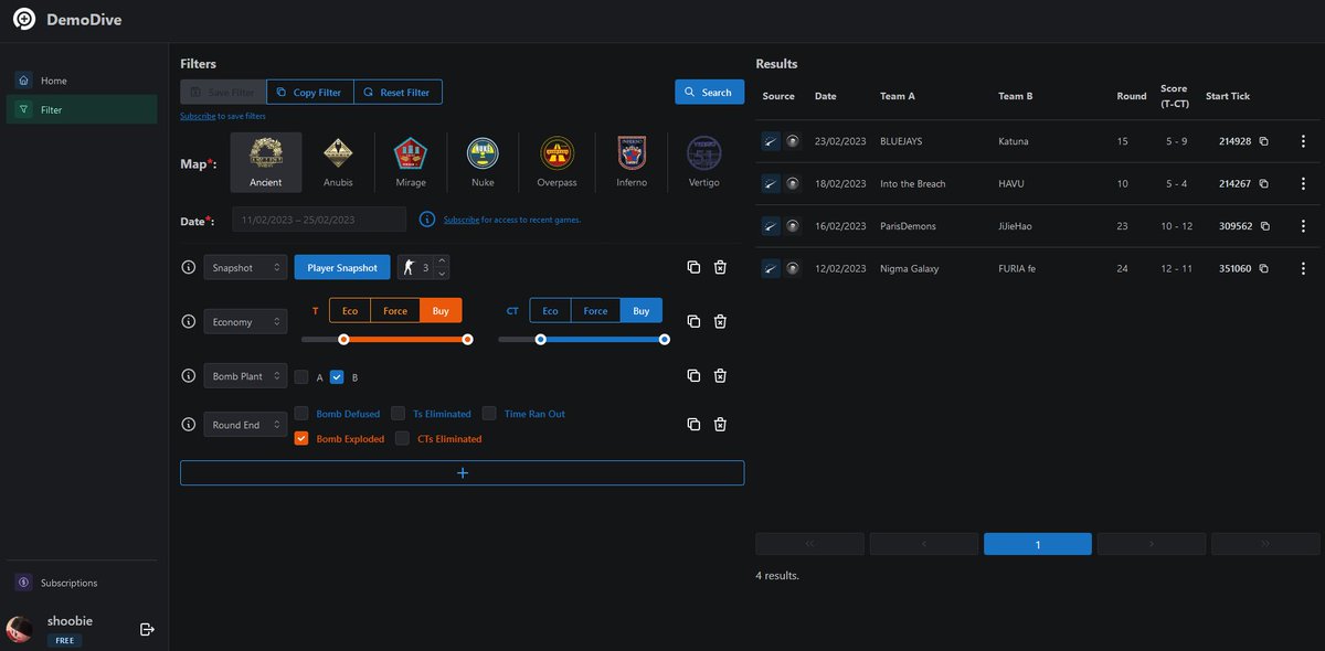 Not convinced by DemoDive yet and want to see what the hype is all about? You can now try it out for yourself today for free, at demodive.app. You will now be able to use the full power that the filters of DemoDive provide on a limited dataset