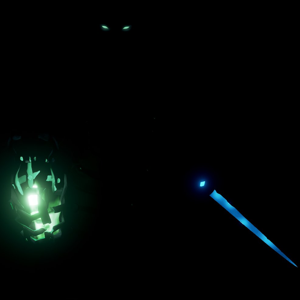 The mysterious warrior of the dark 
<a href="/SeaOfThieves/">Sea of Thieves</a> #SoTShot #SeaOfThieves