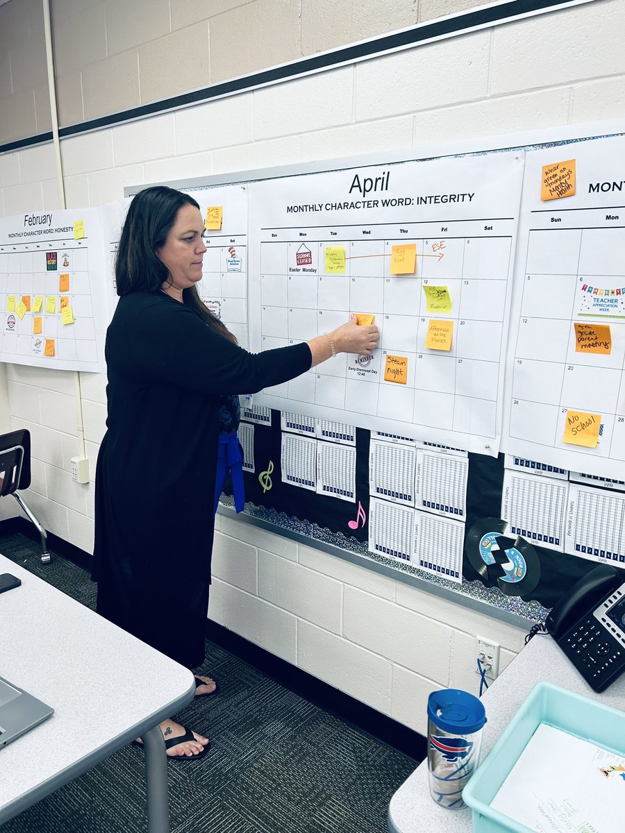 Our calendar and theme committee is busy working on next year. Theme reveal is coming soon…#loveleeschools