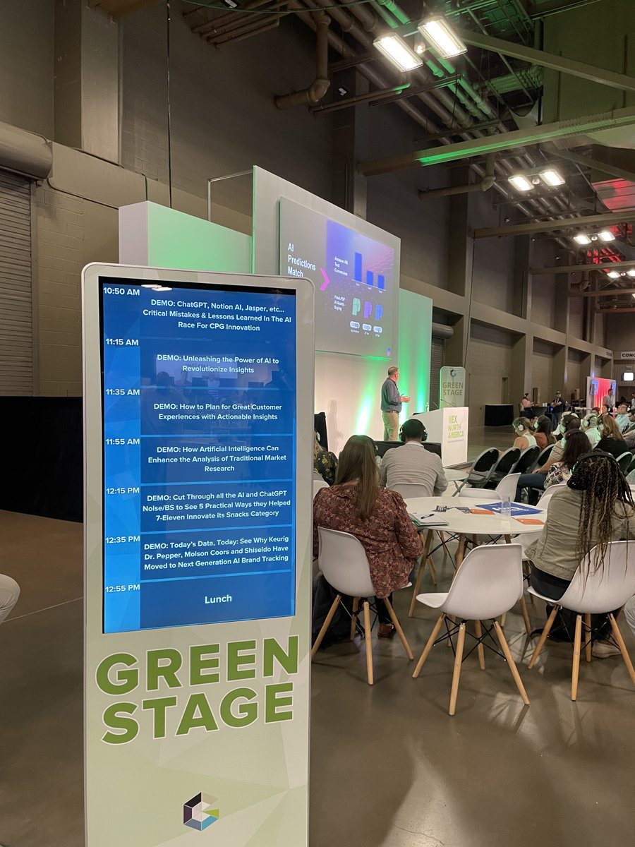 behaviorallyinc's tweet photo. Great job today to Behaviorally's Simon Wyld (SVP) at @GreenBook's IIEX NA with his session, "Unleashing the Power of AI to Revolutionize Insights"!
Contact us if you missed the presentation: https://t.co/nyw0EN9moa
#ai #artificialintelligence #marketresearch #insights #iiexna https://t.co/GLgT29Cu7j