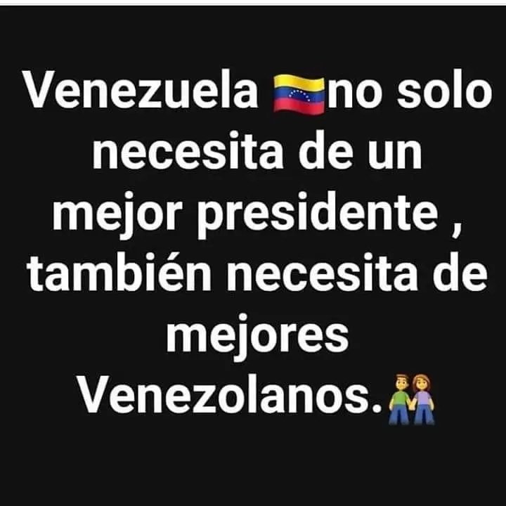 Siempre he pensado que la crisis de #Venezuela no es solamente política y económica, sino también social. Nos come la ignorancia y la falta de valores. ¿Y ustedes qué opinan?