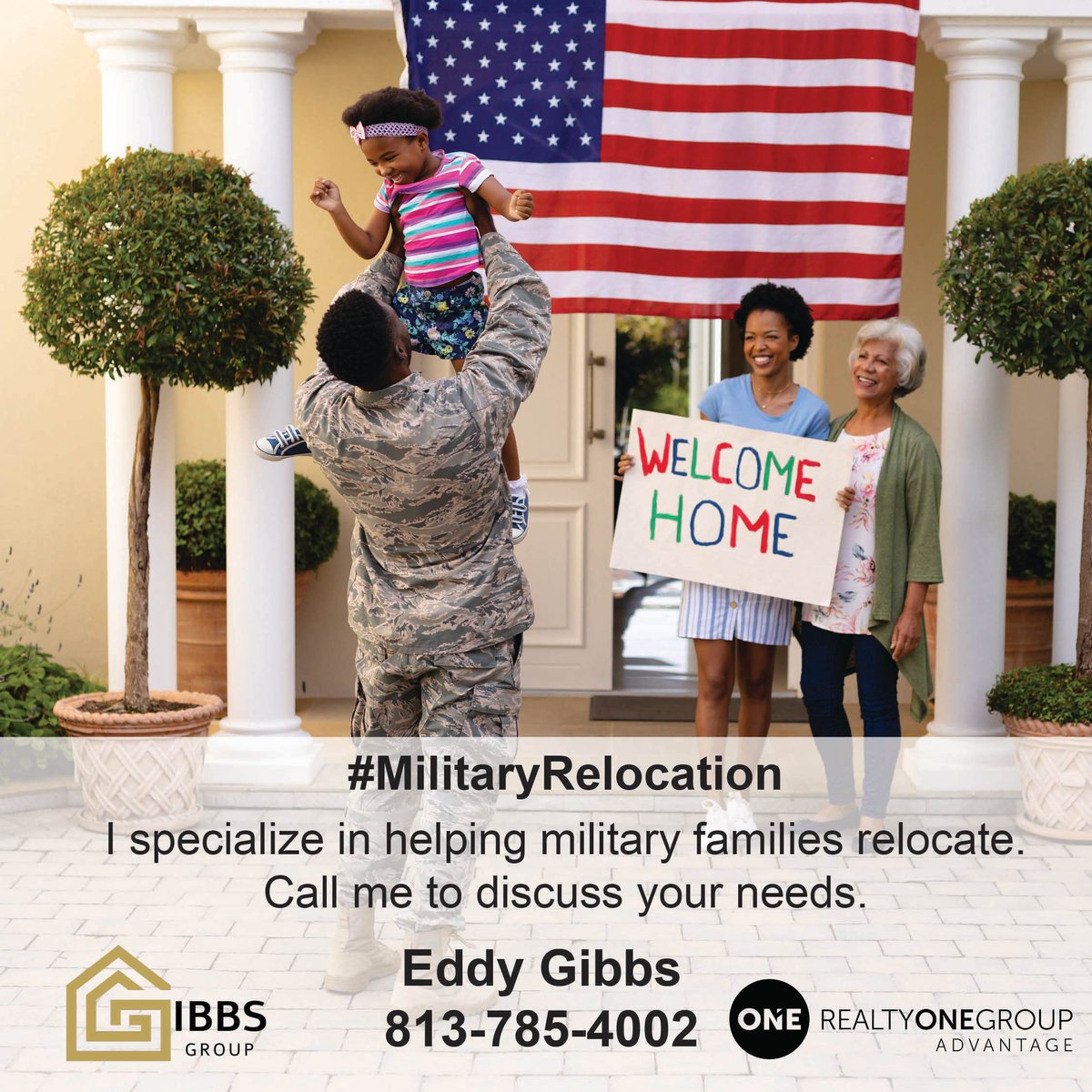 Specializing in helping military families find their home base.
Call or text 813-785-4002 and let's chat!

#militaryrelocation #tampabayrealestate #tampabay #tampabayrealtor #tamparealtor #tamparealestate #tampa #realestate #floridarealestate #realtor #floridarealtor...