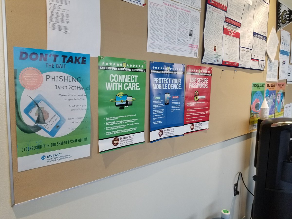 aztammyp's tweet image. I spy #MSISAC @CISecurity in the wild!