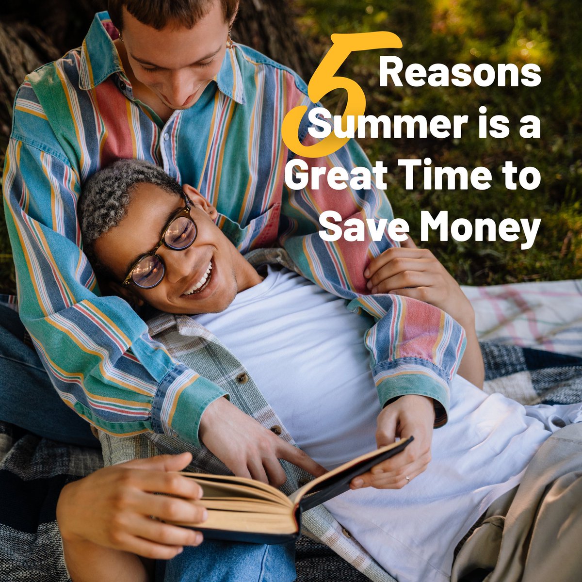 Embrace the summer vibes and supercharge your savings game! Check out our latest blog to uncover the top 5 reasons why summer is the perfect season to save money. bit.ly/3Mxz4F3