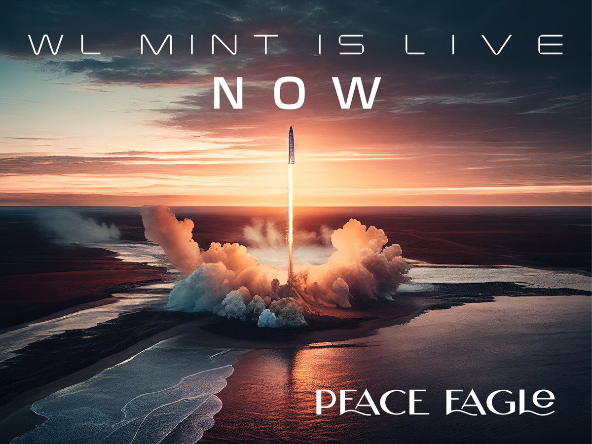 🚀 The Peace Eagle V2 Pre mint is LIVE! 

Don't miss your chance to own a piece of our unique collection. 

Mint now at 
🔗 peaceeagle.io 
🌐 opensea.io/collection/pea…

#PreMint #Freemint #NFTCommunity #NFTWorld