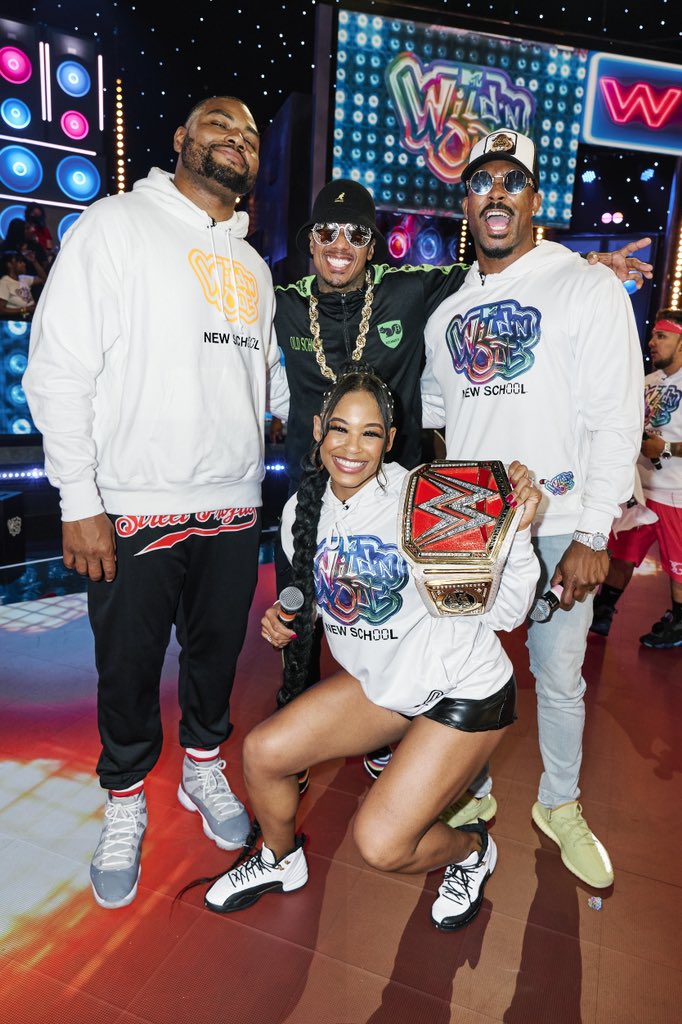 BiancaBelairWWE's tweet photo. Wild ‘N Out!
🤪😜🤪

TONIGHT!!! 9/8c on @VH1 
back-to-back episodes air at 9pm!
Our episode will air at 9:30pm!!!!!!  
@WildNOut 
@NickCannon 
#WildNOut https://t.co/dUx1HLYczb
