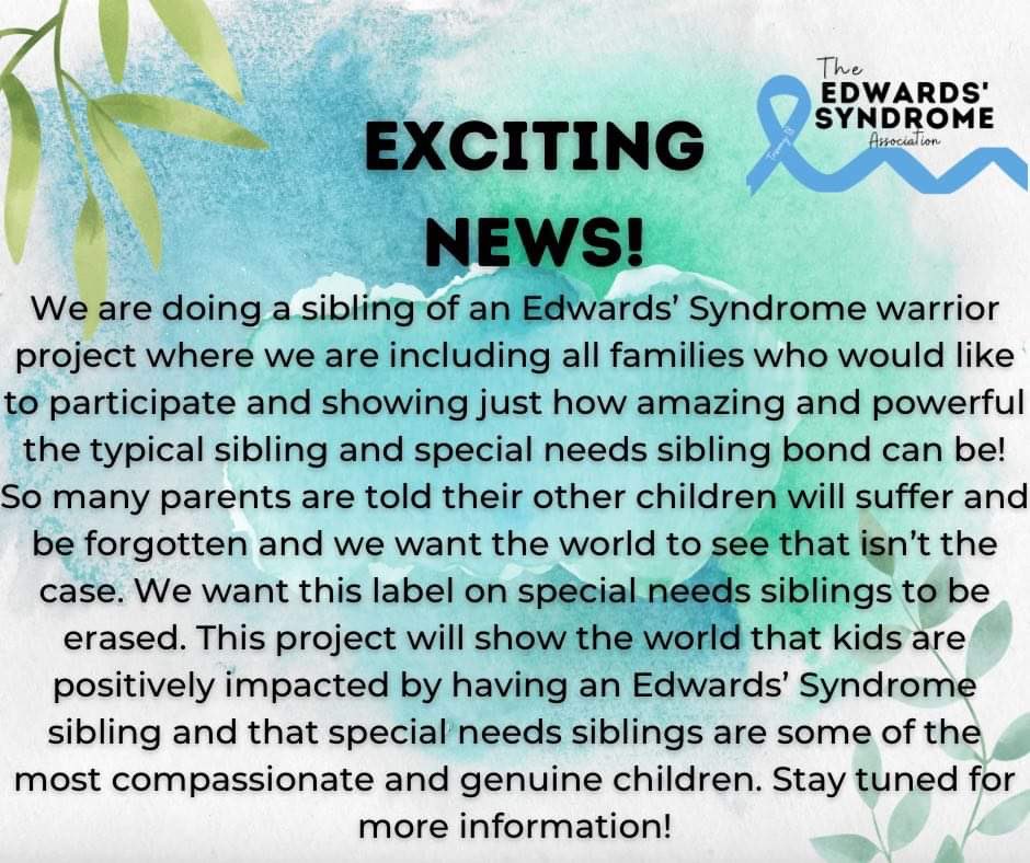 Edwards Syndrome Association tweet media