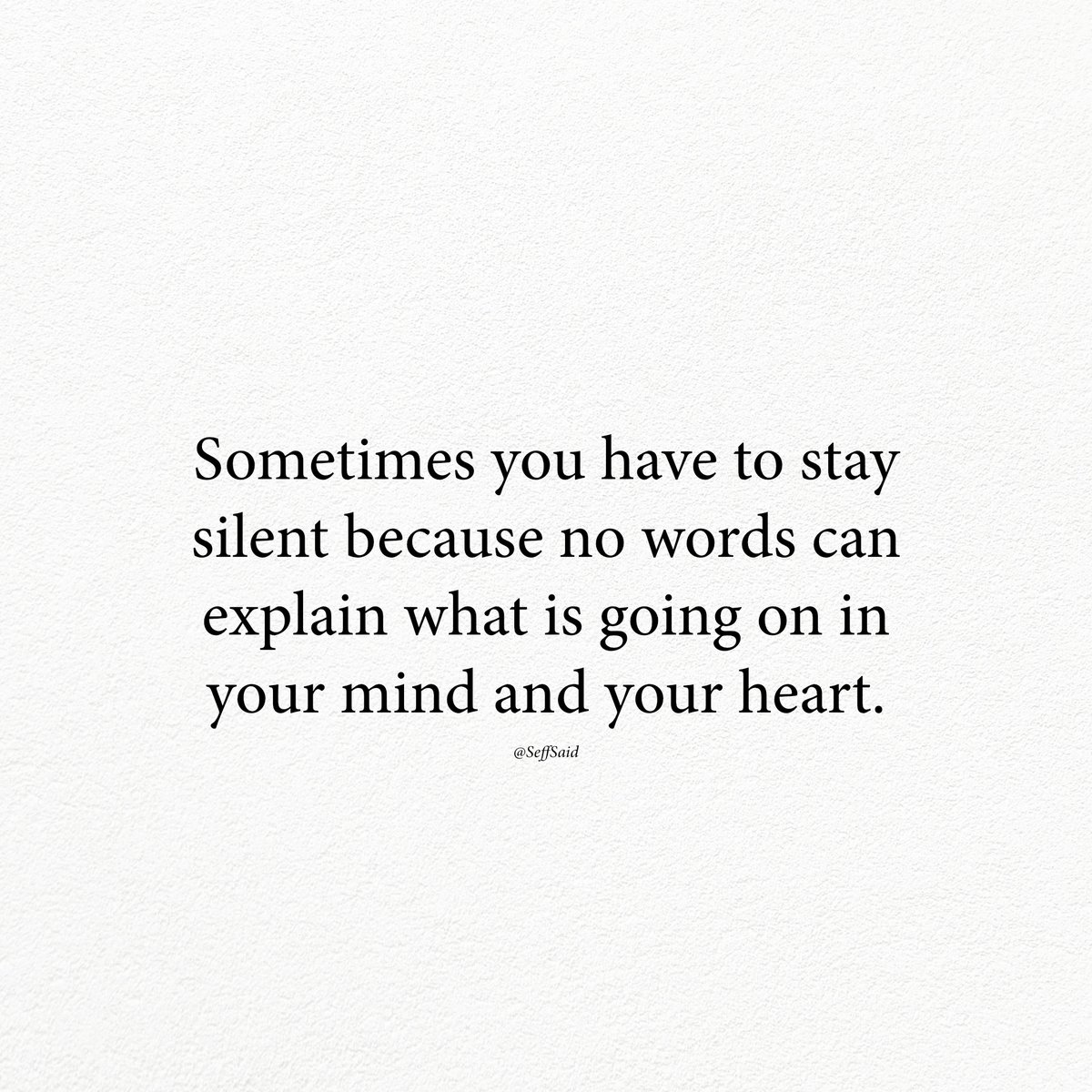 Sometimes