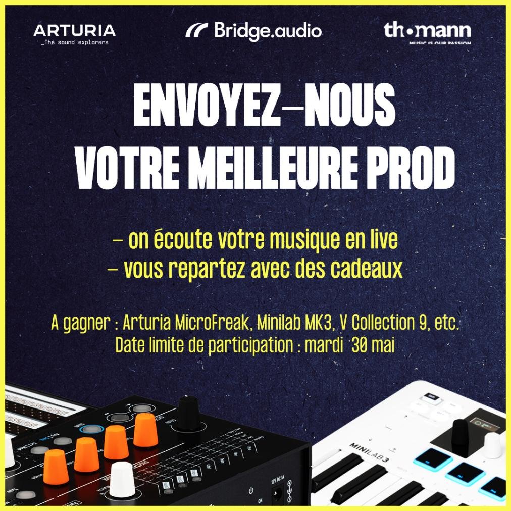 On organise un gros concours pour fêter les 50 000 abonnés de la chaîne YouTube Monte le Son. Il suffit de nous envoyer le morceau ou la prod dont vous êtes le plus fier ! On vous écoutera en live et des cadeaux sont à gagner. Toutes les infos sont ici : tho.mn/mls50/