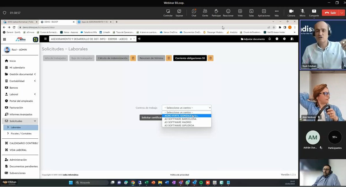 ADISSInforma's tweet image. ¡𝗢𝘁𝗿𝗼 𝘄𝗲𝗯𝗶𝗻𝗮𝗿 𝗶𝗻𝘃𝗼𝗹𝘃𝗶𝗱𝗮𝗯𝗹𝗲!👏👏
¡𝟮𝟭𝟮 𝗮𝘀𝗶𝘀𝘁𝗲𝗻𝘁𝗲𝘀!

➡️Vuestra colaboración, interés e ilusión nos anima a seguir trabajando en nuestras soluciones para mejorar vuestro día a día 💪💪

#Gracias #Seguimos
#Biloop