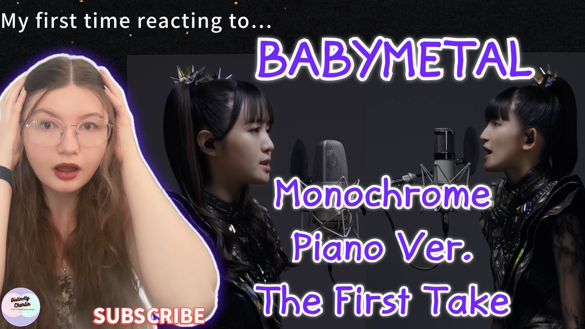 DistinctlyC's tweet photo. New video out Saturday 12pm GMT! My first time  reacting to BABYMETAL ! 
👇🏻Video link👇🏻
https://t.co/S9OR20CrUZ

#babymetal #reactionvideos #youtubechannel #youtube #LinkInBio #NewVideoAlert ##BABYMETALinASIA2023 #British #NewVideo #JPOP #jpop #smallyoutuber https://t.co/77W5N3P2pD