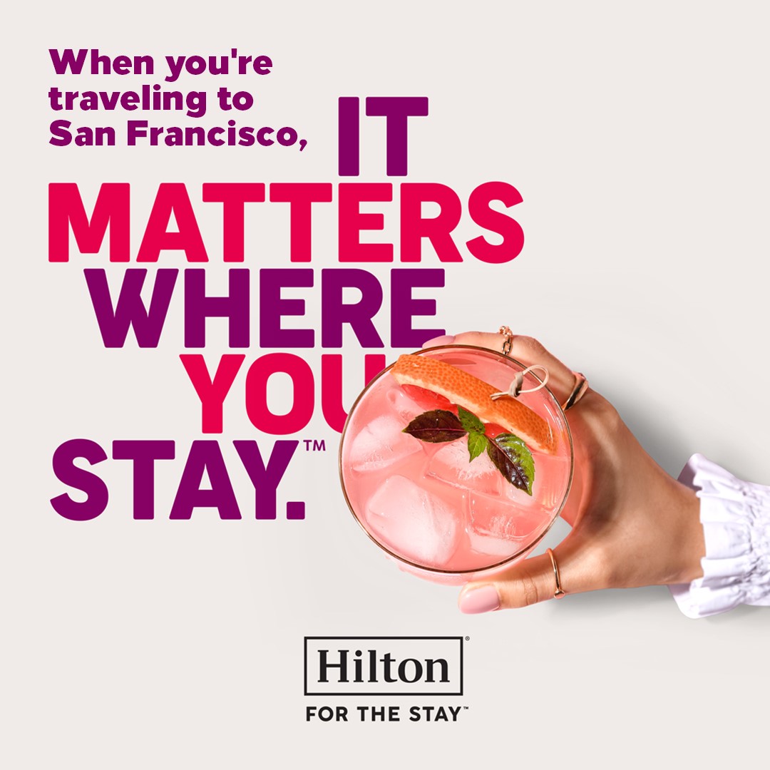 #Hilton #itmatterswhereyoustay #sanfranciscobayarea #thebay