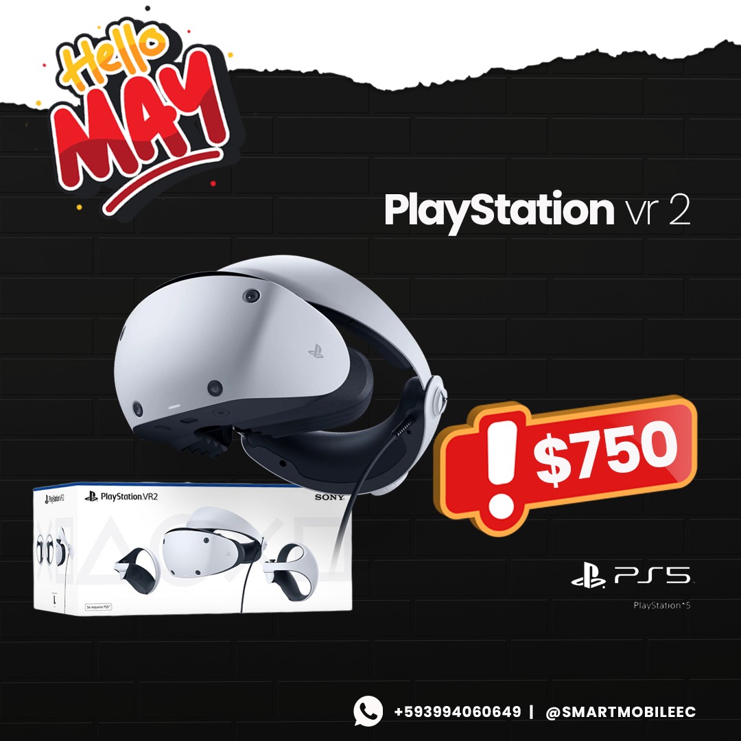 smartmobileec's tweet image. Lo mejor para tu consentida, accesorios para PS5 originales #PS5 #PSVR2 #dualsense #gamer #ecuador #guayaquil