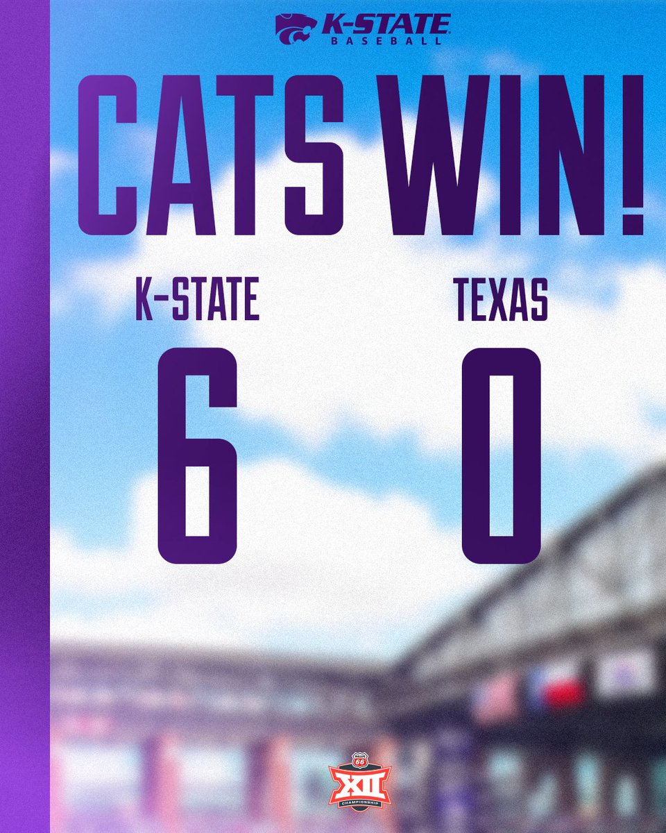 CATS WIN!!

#KStateBSB