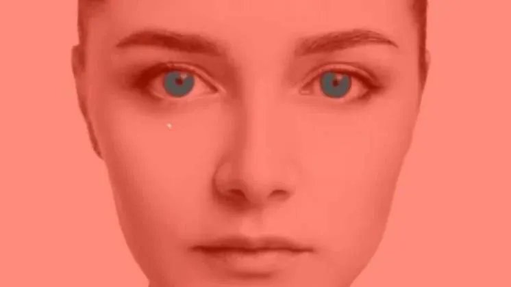 Your #brain is lying to you - These eyes aren't blue! >> buff.ly/3MToA4l #opticalillusions #braingames #colors