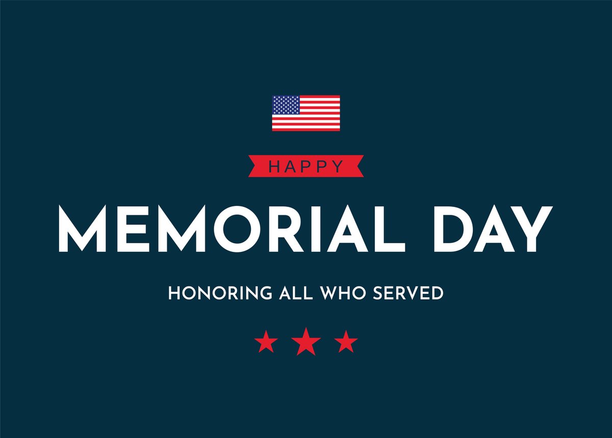 UnitedLifeInsCo's tweet photo. United Life's offices will be closed on Monday, May 29th, in observance of Memorial Day. We hope you enjoy your weekend! https://t.co/sEVDH4ksGZ
