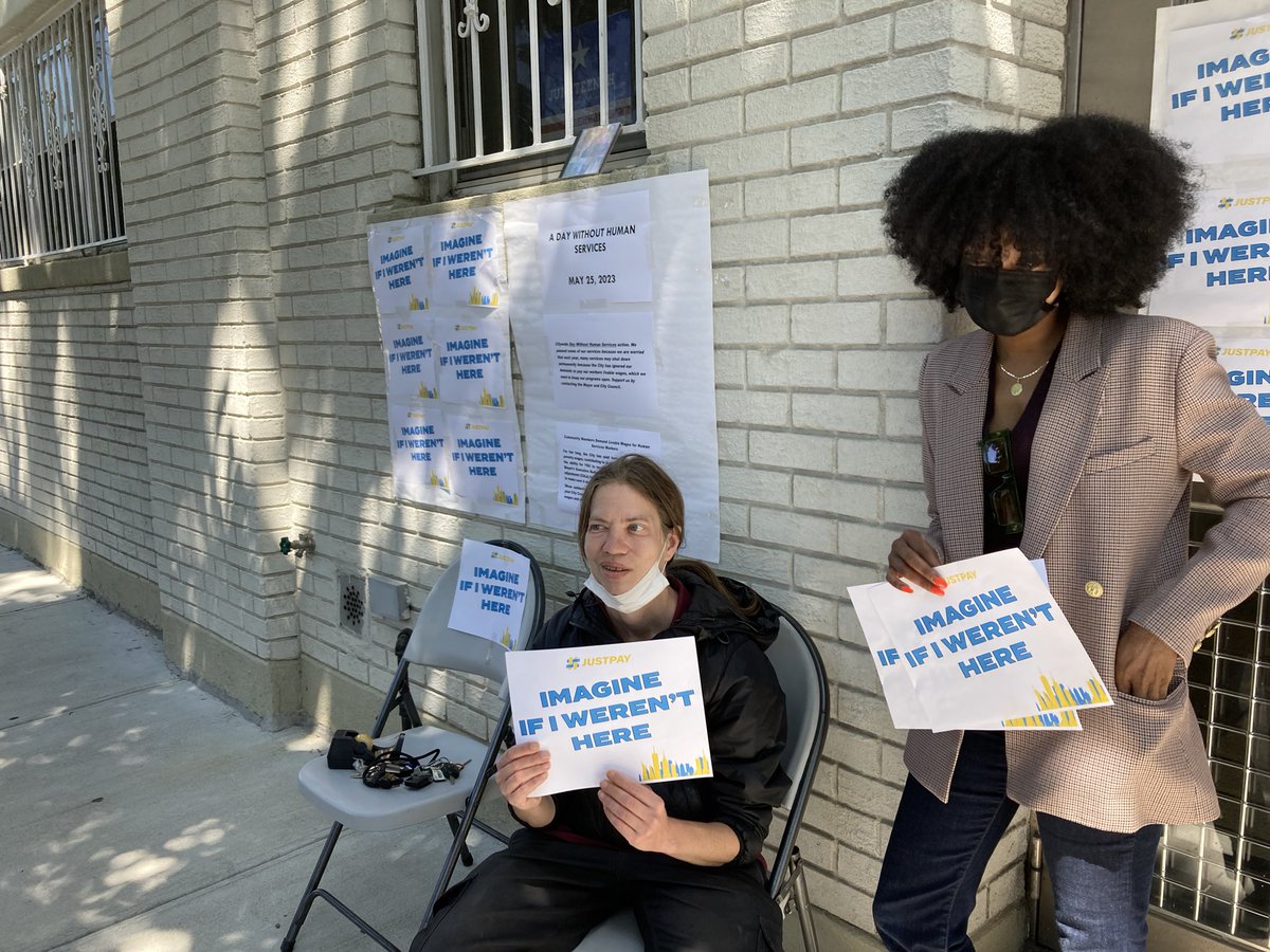 des0605's tweet photo. The admin staff at @ProvidenceNY , Inc.  paused our services because we are worried that New York City is ignoring our demands to pay our workers living wages which we need to keep our programs open.   Support us by emailing the mayor and city council. https://t.co/pawgc29HR9