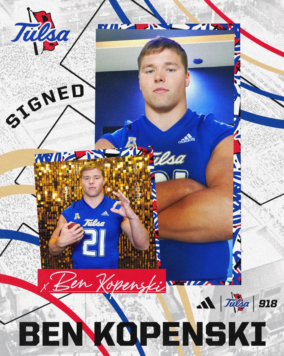 Welcome to the 9️⃣1️⃣8️⃣, Ben Kopenski!

#TTownBound | #ReignCane👑🌀