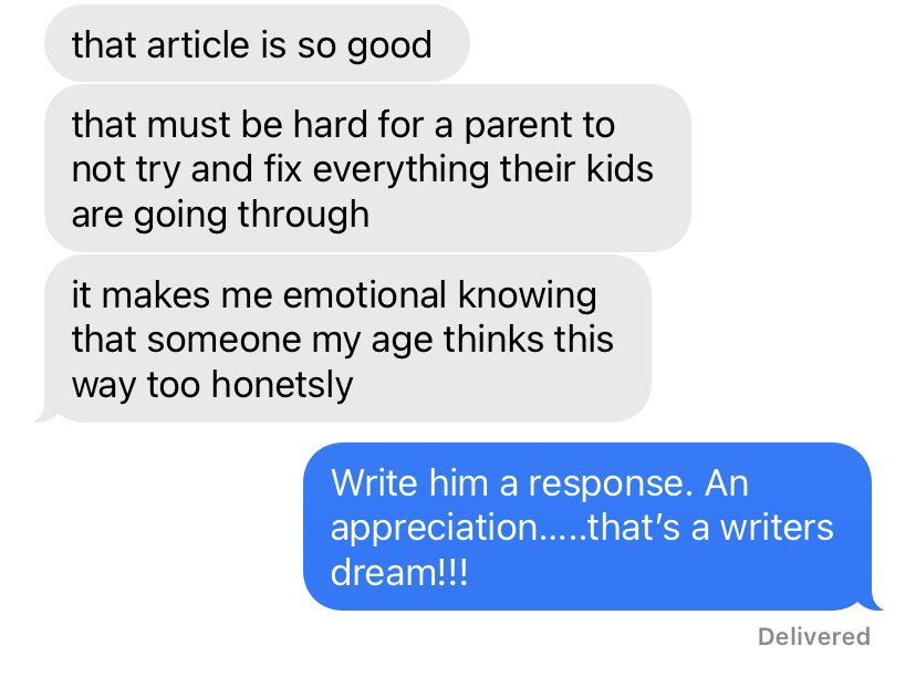 @LoriGottlieb1 @latimes sent the article to my 17 year old daughter…..her reply 😌