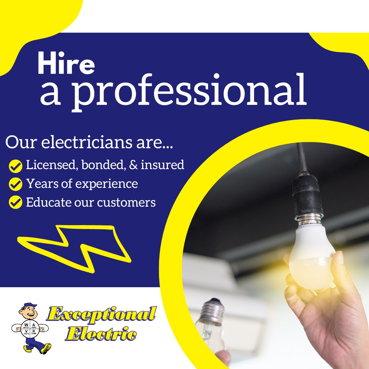 ExceptionalElec's tweet image. #ExceptionalElectric #ExpertElectricians #ElectricalProblems