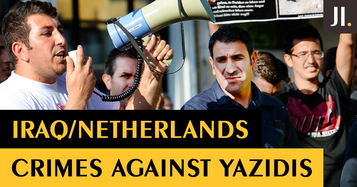 In 2015, the UN described the crimes committed against #Yazidis by the #IslamicState as 'genocide'. As more hate speech occurred again in early May in Iraq, Yazidis activists demand an accountability mechanism and guarantees of non-repetition. 🧵 3 quotes in thread 👇