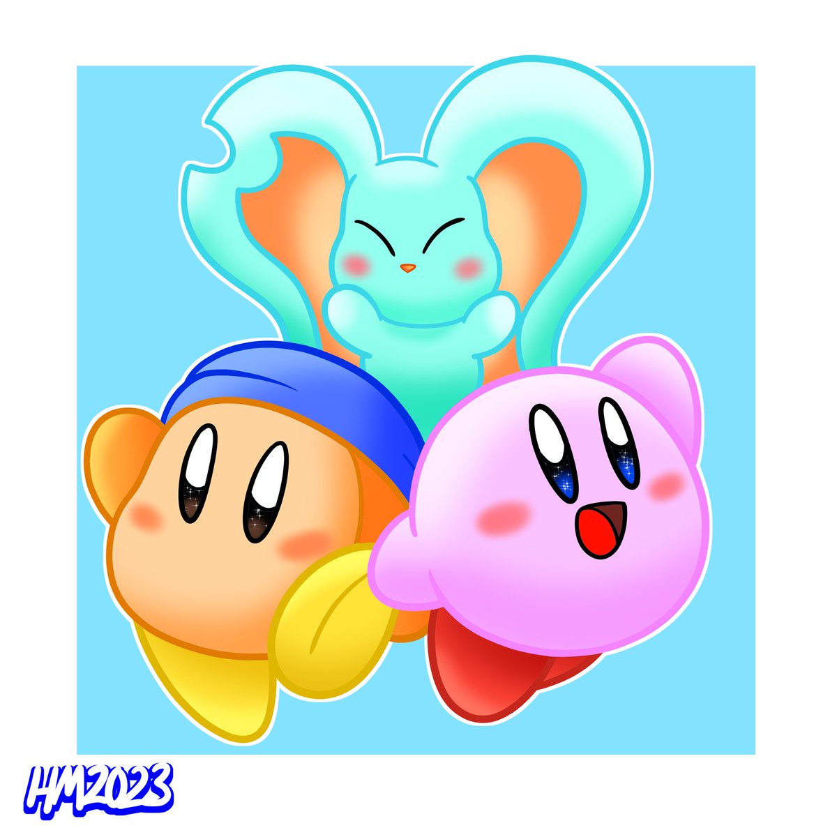 The Heroes of the Forgotten Land!~ 

#Kirby #Nintendo #fanart