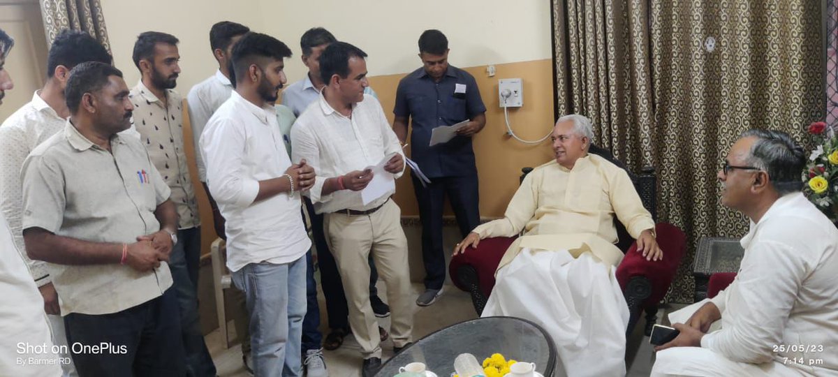 ARJUN RAM HANSALIYA (@arjunrhansaliya) on Twitter photo आज दिनांक 25/05/2023 को राजस्थान नर्सेज यूनियन के प्रदेश अध्यक्ष देवाराम चौधरी के नेतृत्व में एक प्रतिनिधिमंडल ने चिकित्सा एवं स्वास्थ्य मंत्री श्री परसादी लाल मीणा जी से वार्ता कर नर्सेज की निम्न मांगो को शीघ्र पूरा करने की मांग की
<a href="/ashokgehlot51/">Ashok Gehlot</a>
<a href="/plmeenaINC/">Parsadi Lal Meena</a>
<a href="/ARJUNRHANSALIYA/">ARJUN RAM HANSALIYA</a> आज दिनांक 25/05/2023 को राजस्थान नर्सेज यूनियन के प्रदेश अध्यक्ष देवाराम चौधरी के नेतृत्व में एक प्रतिनिधिमंडल ने चिकित्सा एवं स्वास्थ्य मंत्री श्री परसादी लाल मीणा जी से वार्ता कर नर्सेज की निम्न मांगो को शीघ्र पूरा करने की मांग की
<a href="/ashokgehlot51/">Ashok Gehlot</a>
<a href="/plmeenaINC/">Parsadi Lal Meena</a>
<a href="/ARJUNRHANSALIYA/">ARJUN RAM HANSALIYA</a>