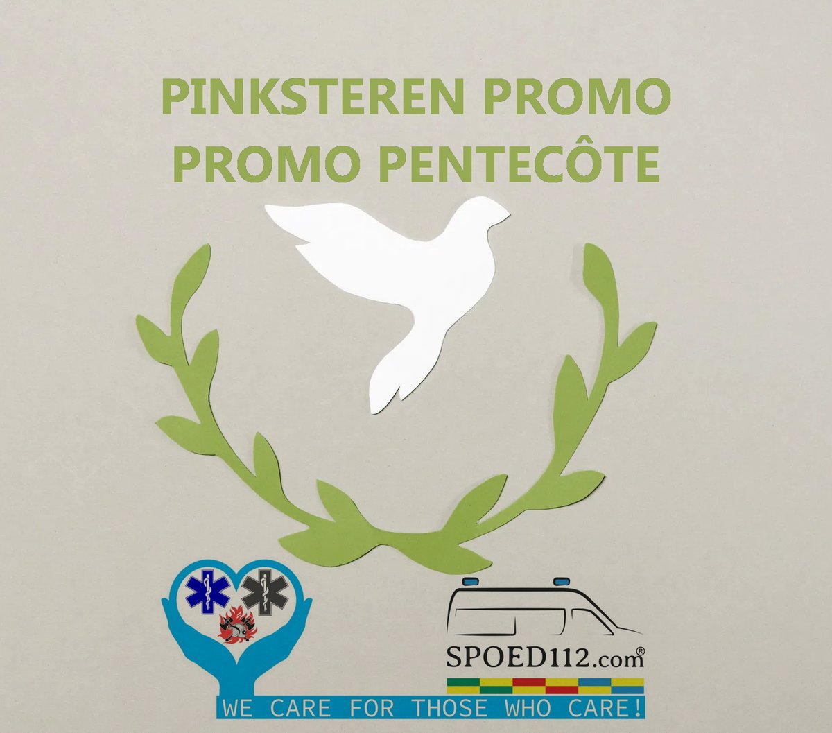 Het lange weekend met Pinksteren staat voor de deur, dus wij starten alvast met een reeks producten in promotie (vanaf NU tot 30 mei 2023)

spoed112.com/product-catego…