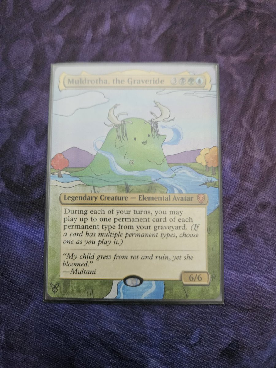 HuntsmensHydra's tweet image. If you missed it our WNM VOD is available on Twitch and will make its way to YouTube by tomorrow! Very happy that this @AlterSleeves Muldrotha could get an adorable win!