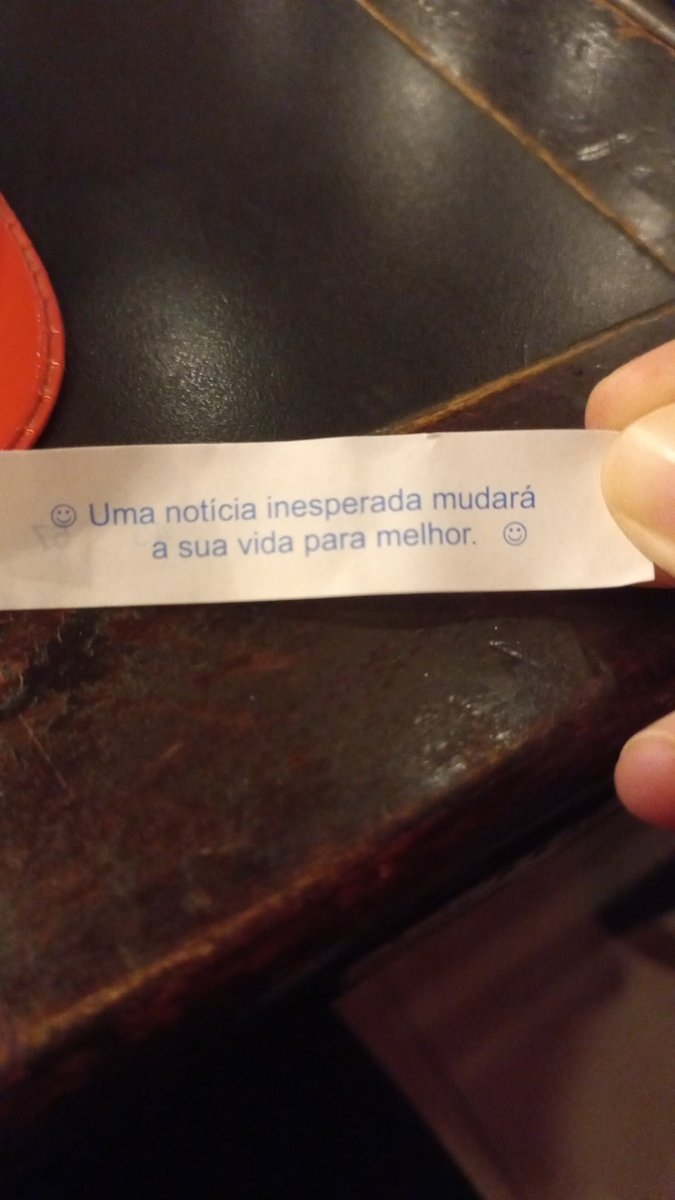 Isabele_macedo7's tweet image. Biscoitinho da sorte 🍀