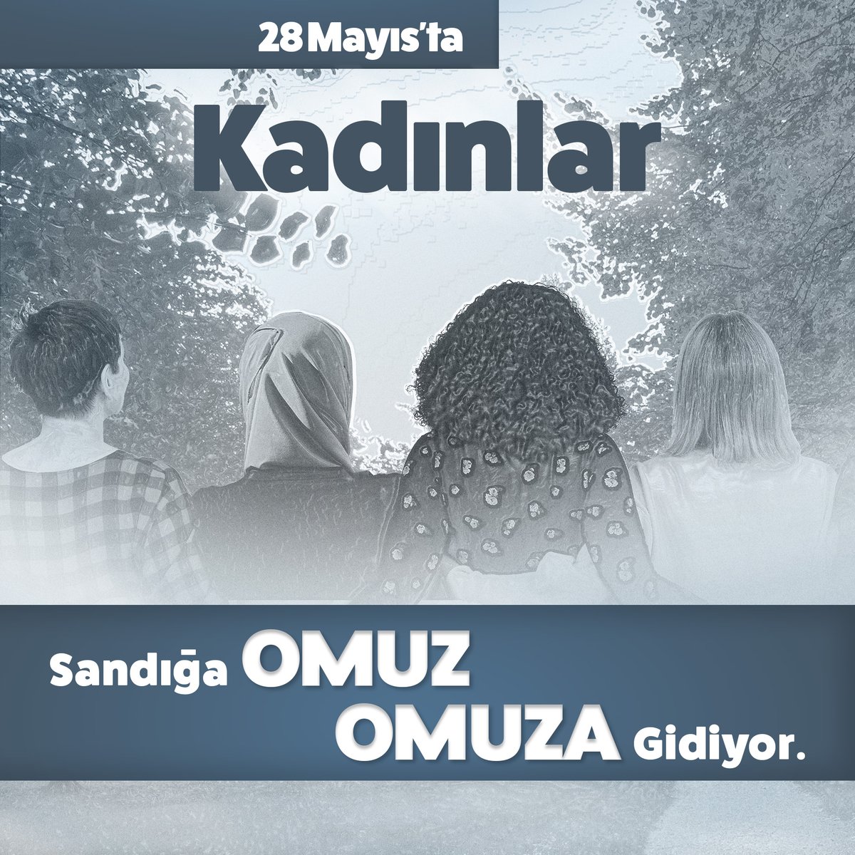 MHP_Bilgi's tweet photo. 28 Mayıs'ta Kadınlar Sandığa OMUZ OMUZA Gidiyor. https://t.co/yXKbuQgqQa