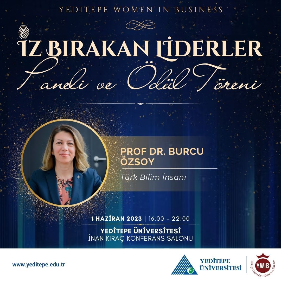 İz Bırakan Liderler Paneli ve Ödül Töreni konuklarımız açıklanmaya devam ediyor. Antarktika'daki bilimsel çalışmalarıyla tanınan TÜBİTAK MAM Kutup Araştırmaları Enstitüsü Müdürü Prof. Dr. Burcu Özsoy'ya ödülünü takdim edecek ve başarı dolu hikayesini dinleyeceğiz.✨